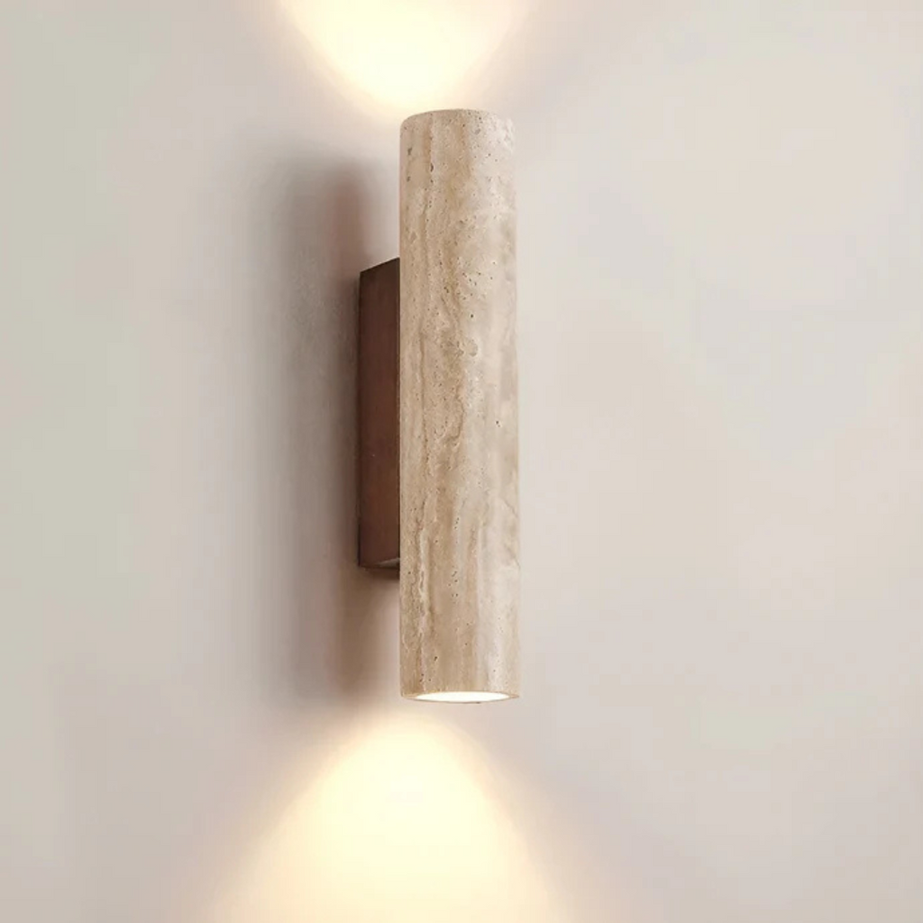 Lampada da Parete LED in Marmo - Wabi Sabi in Marmo