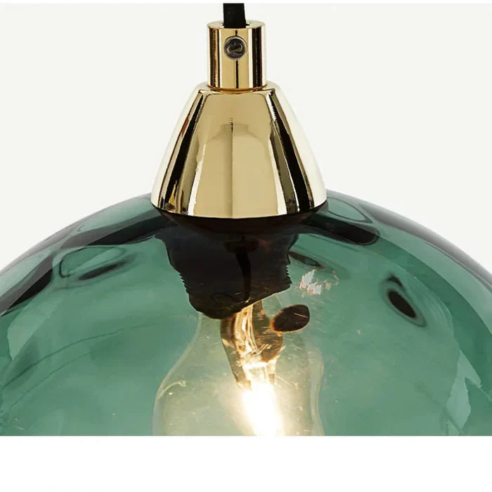 Lampada a sospensione con sfera di vetro - LumiSphere