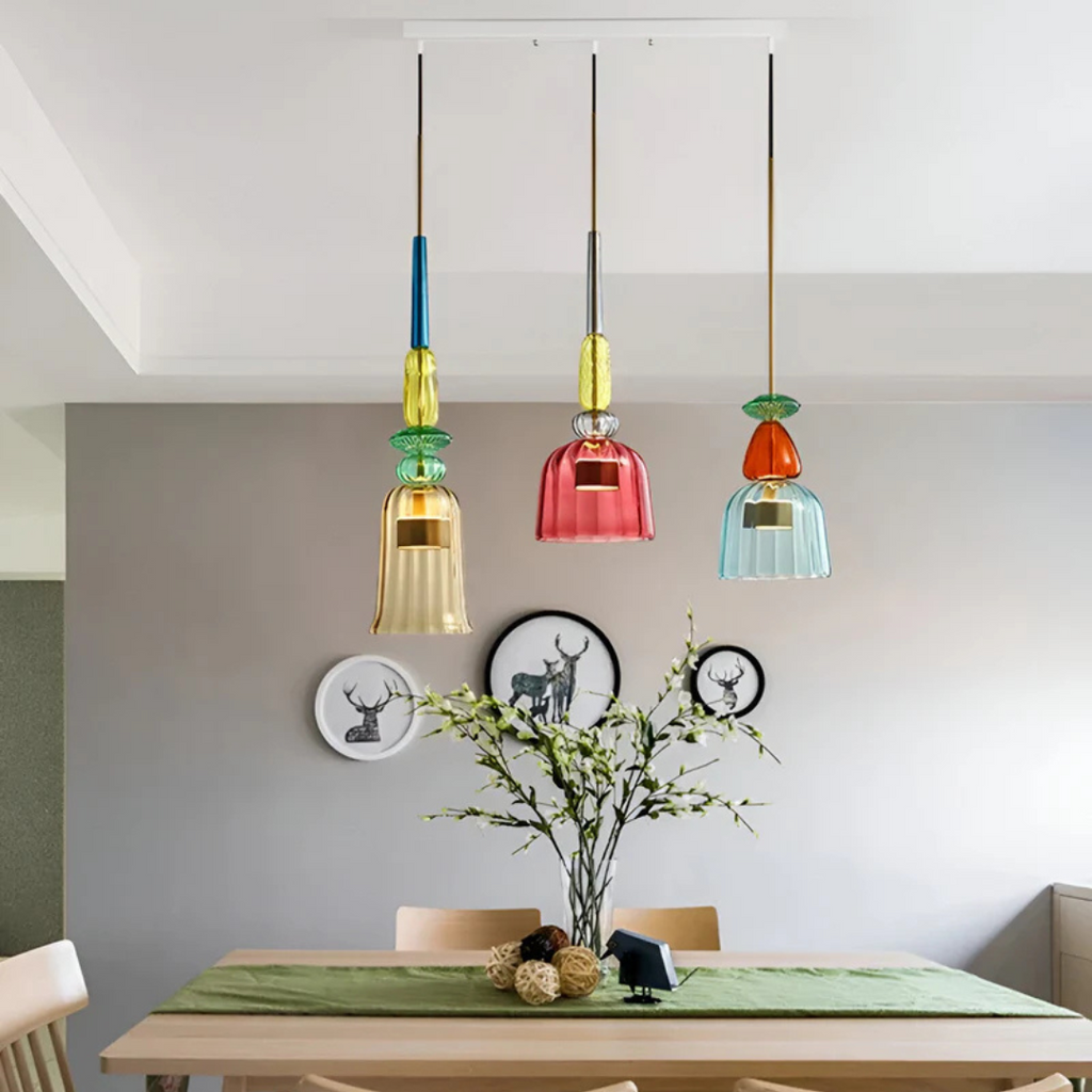 Celeste - Lampada a Sospensione Colorata