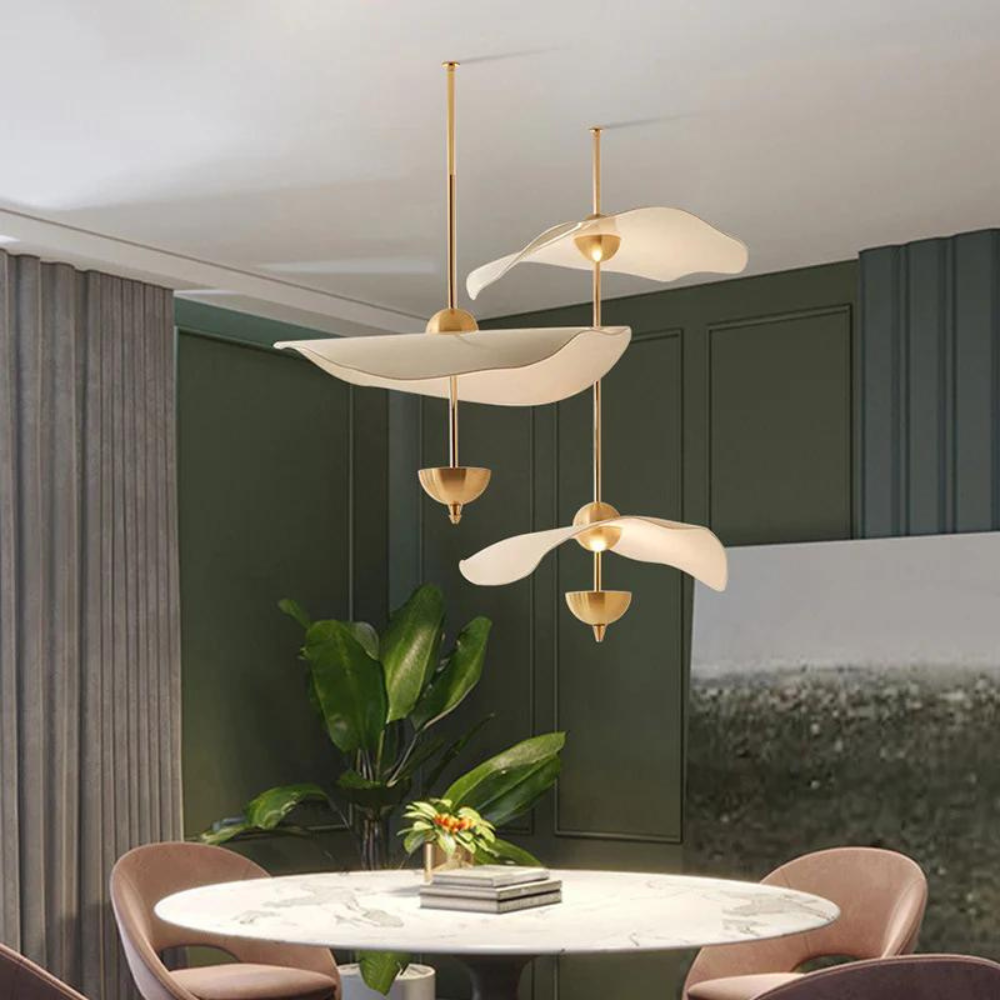 Lampada a Sospensione Lotus – Design Floreale Moderno