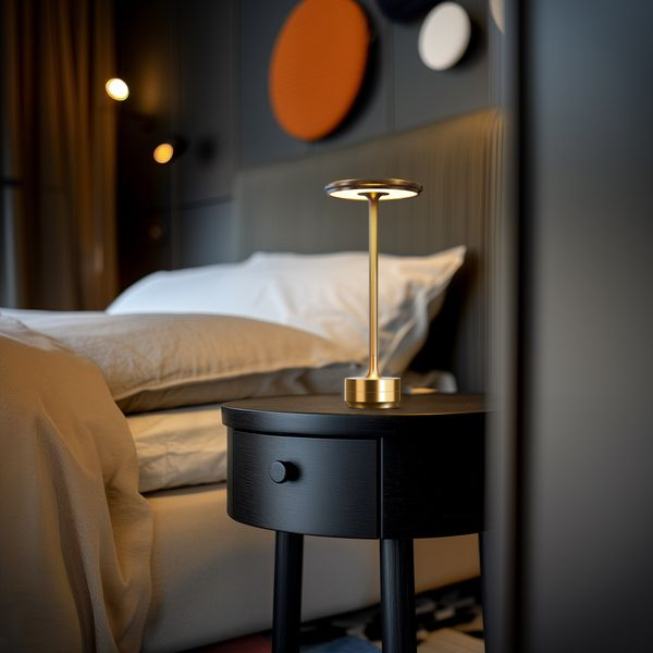 Lampada da Tavolo Wireless di Lusso - Illuminazione a LED