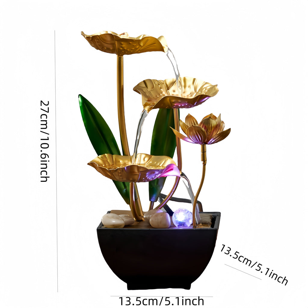 Fontana Interna Serene Lotus – Rilassante e Atmosferica