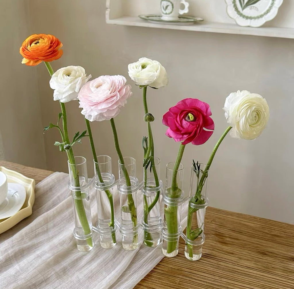 Vasi per Fiori Flessibili con Cerniere  Vaso Moderno in Vetro
