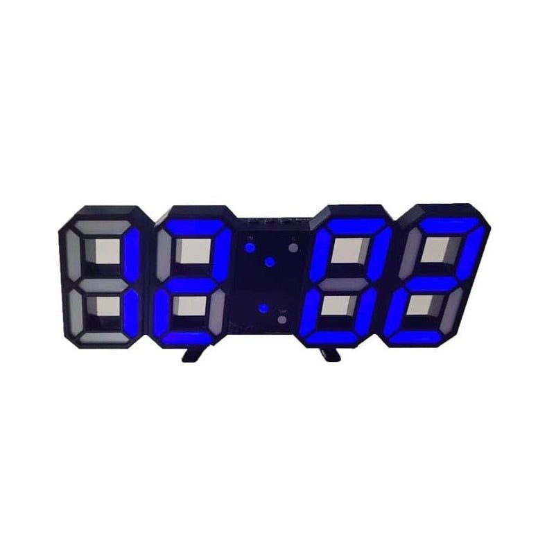 Orologio da Parete LumiSync 3D LED – Orologio Digitale Moderno con Illuminazione Dimmerabile