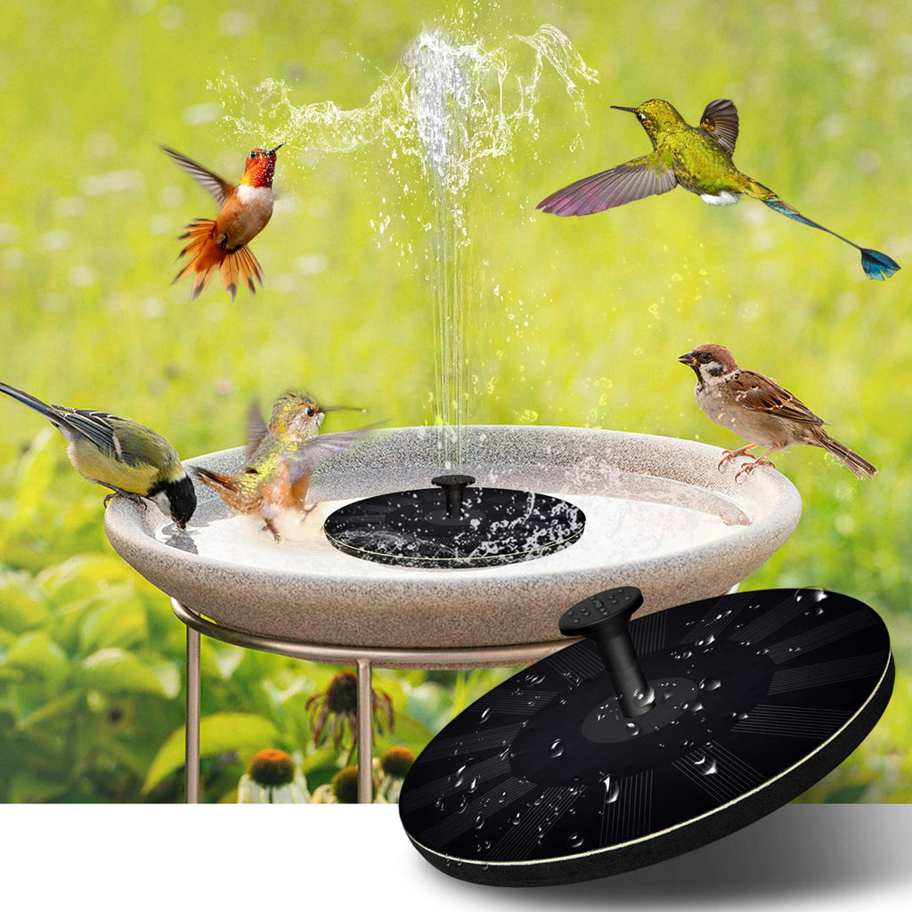 Fontana Solare per Bagno di Uccelli Ecologico per Relax e Armonia nel Giardino
