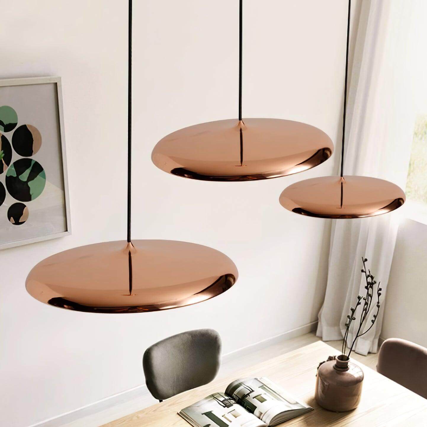 Lampada a Sospensione dal Design Semplice per Ambienti Moderni