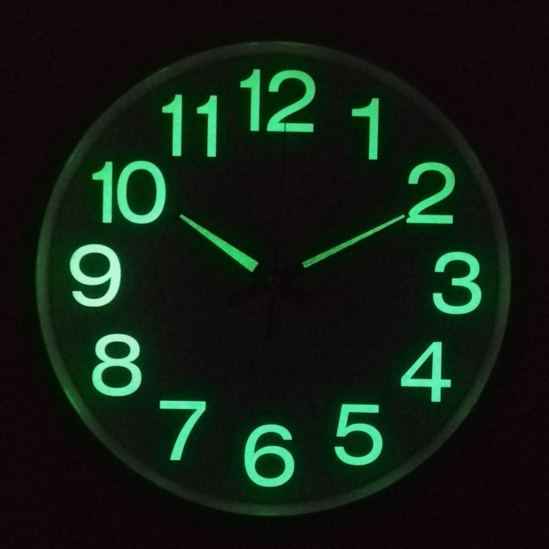 Orologio da Parete LED Silenzioso 12" per Aula