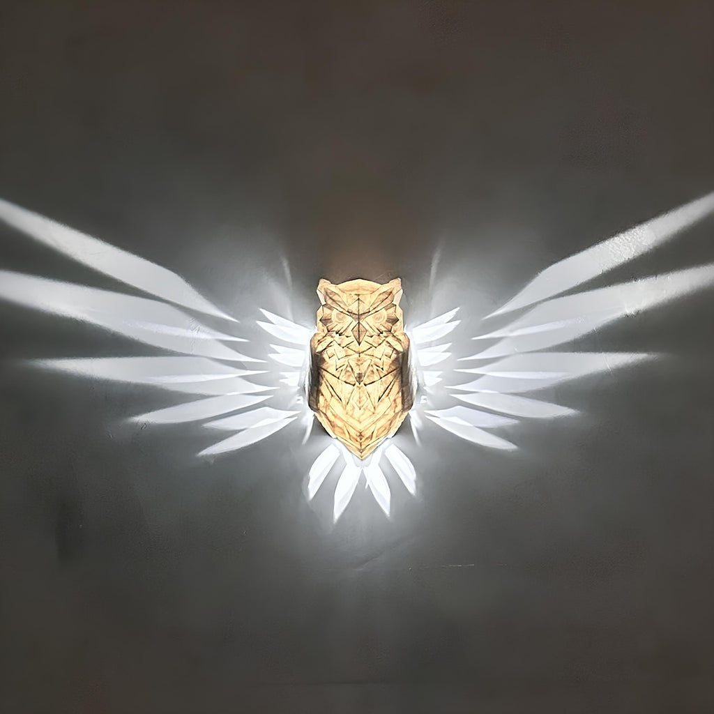 Applique con Ali Illuminata - LumaWings