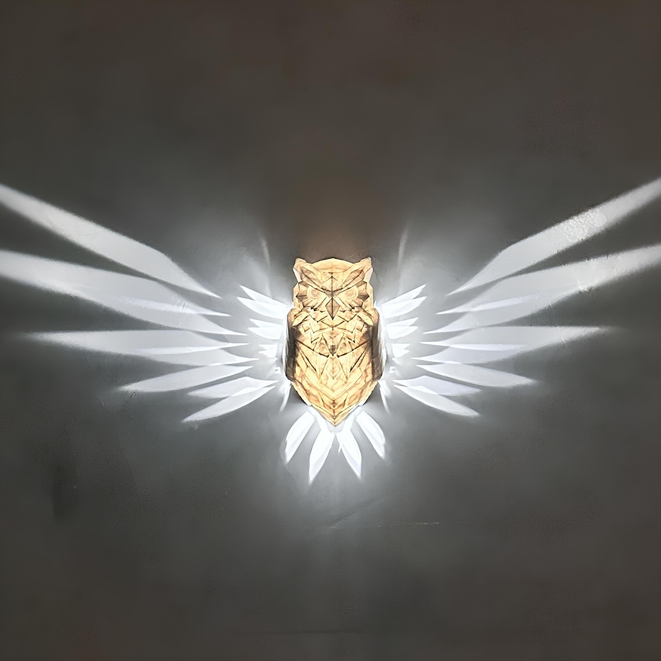 Applique con Ali Illuminata - LumaWings