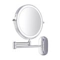 Specchio ingranditore LED Skanto | Ricaricabile | Cosmetici & Bagno | Cromo Argento
