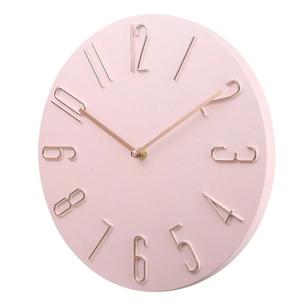 Orologio da parete elegante con design colorato