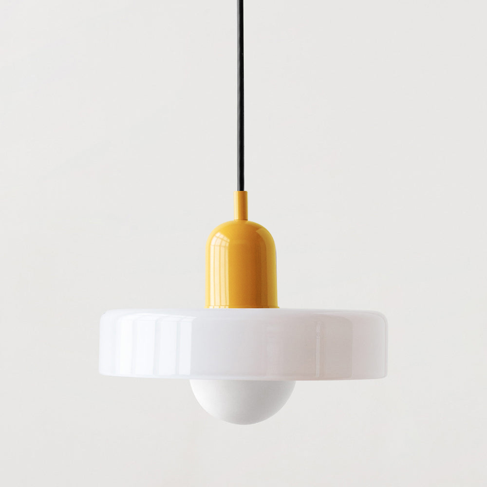 ColorLoop Pendant – Lampada a sospensione artistica Bauhaus con luce calda