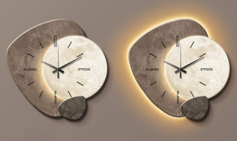 Orologio da parete minimalista in design scandinavo - NordiqTime