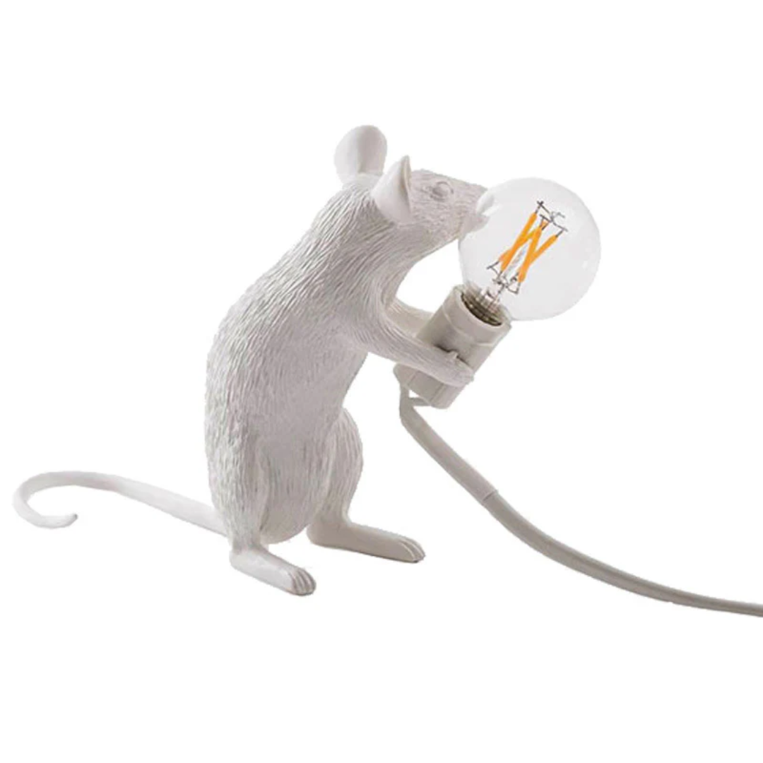 Moderna Lampada da Tavolo LED a Forma di Topo