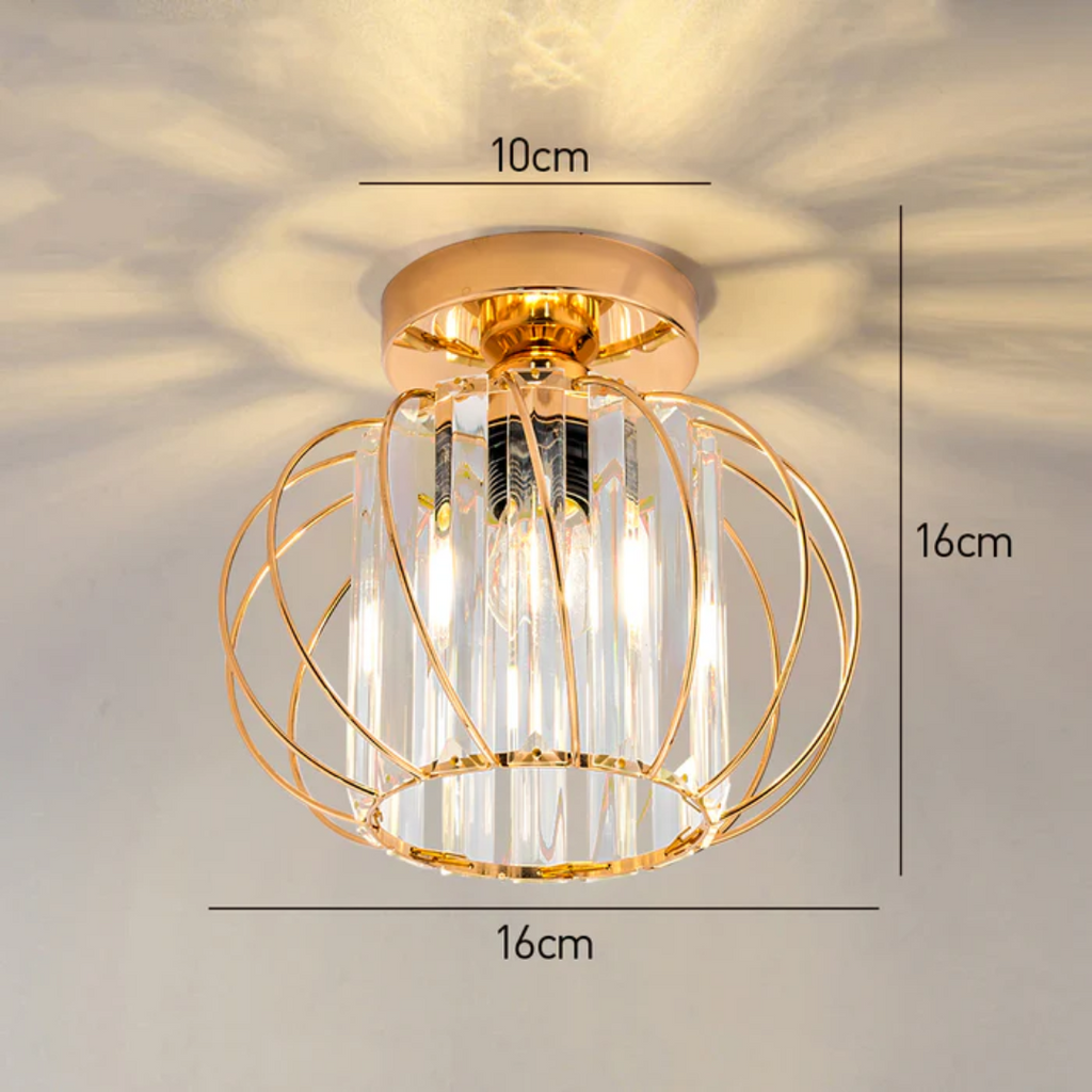 Panacea - Lampada da soffitto in vetro moderno