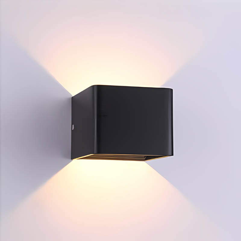 Thyrix - Moderna Lampada da Parete LED Quadrata