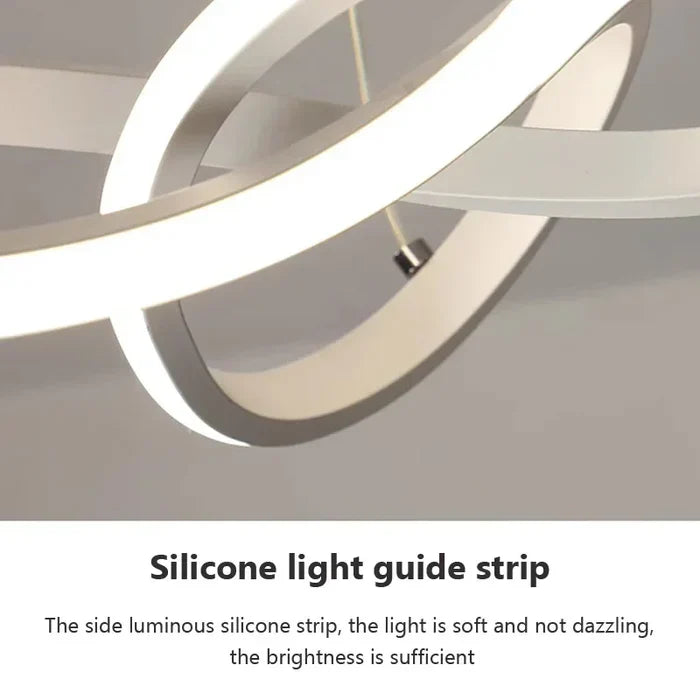 Lampada da soffitto LED moderna - WaveGlow