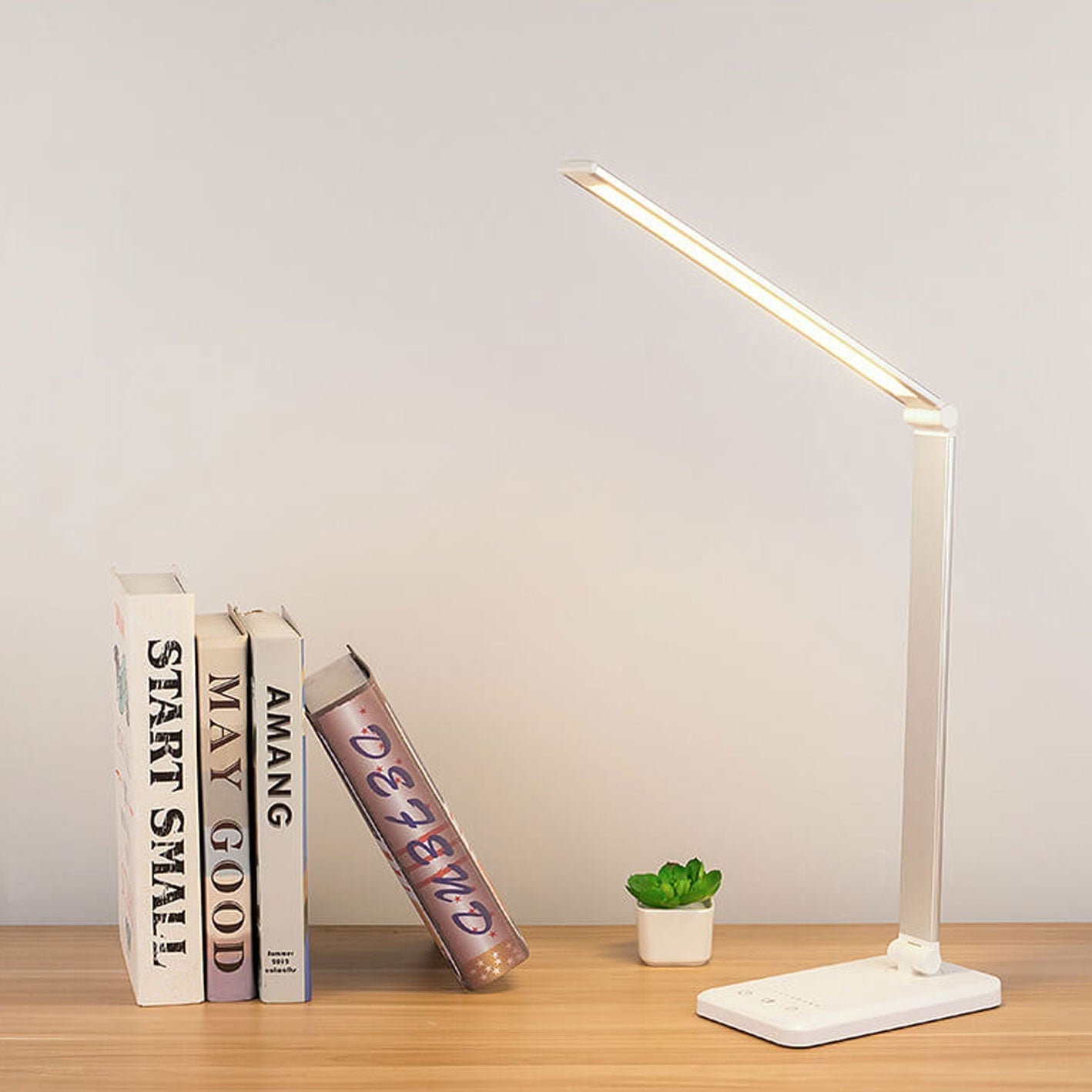 Nordic Creative Lampada da Scrivania Pieghevole Touch Dimmabile LED