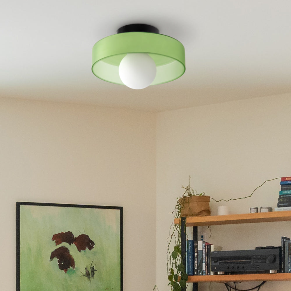 Illuminazione da soffitto a LED rotonda - Illuminazione moderna a risparmio energetico per decorazioni moderne per la casa e soffitti bassi
