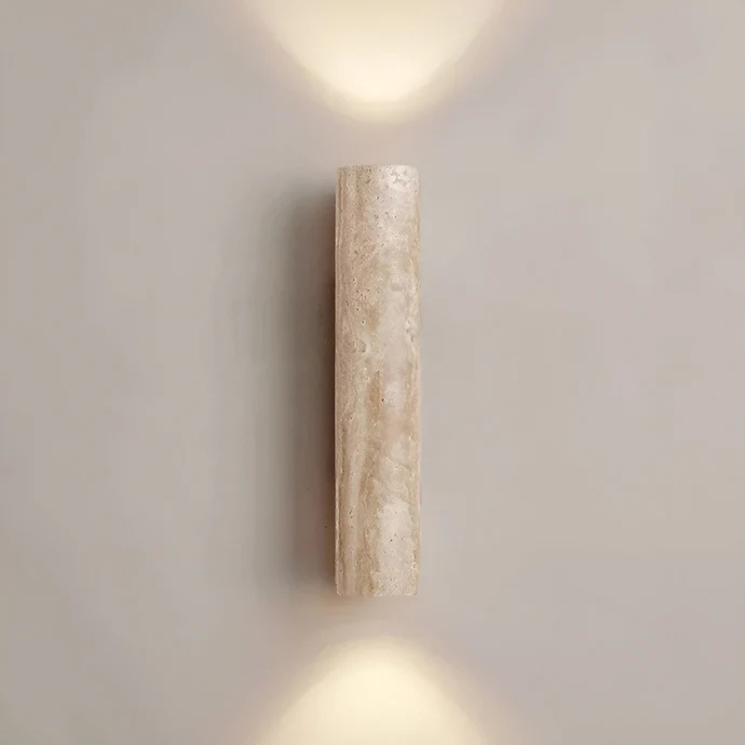 Lampada da Parete LED in Marmo - Wabi Sabi in Marmo