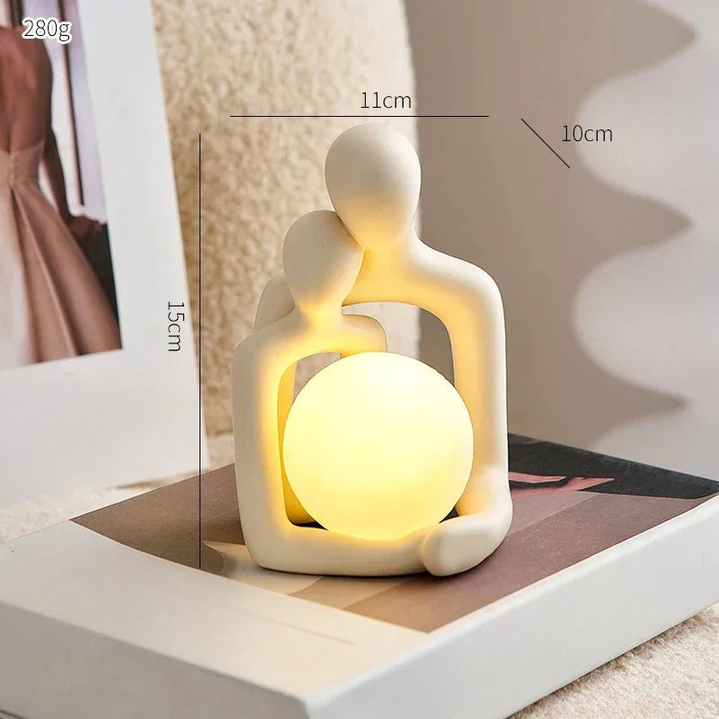 Luce d'atmosfera in ceramica - LunaGlow