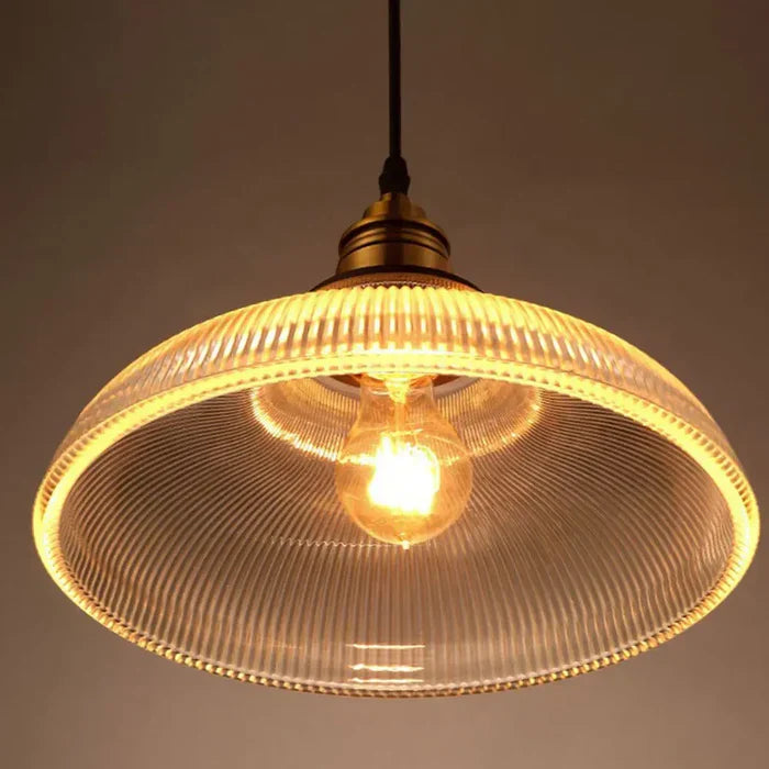 Lampada a sospensione in vetro - CrystalLoom