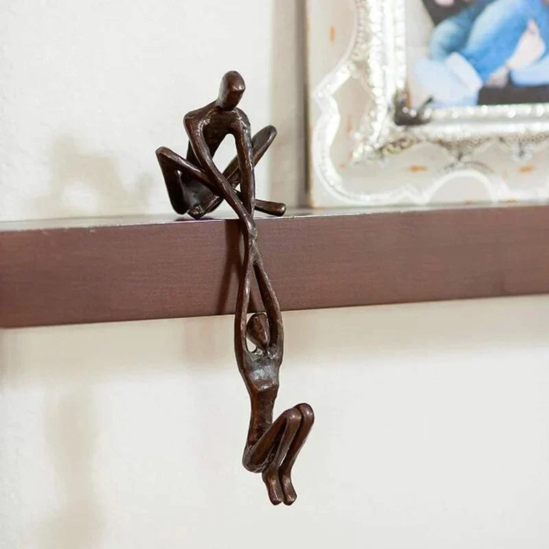 Lanoria - Scultura Statua Amore e Forza Decorativa