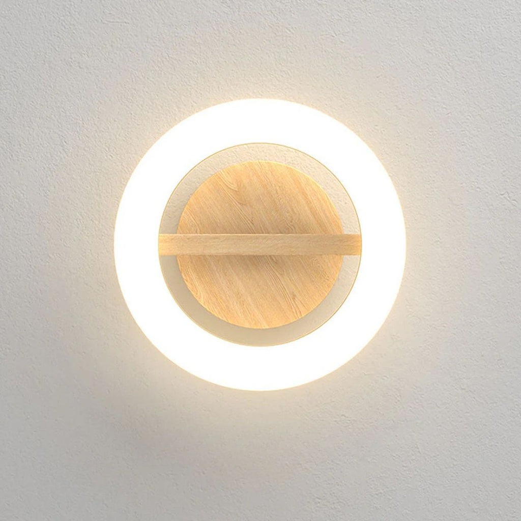 Cypressa - Lampada da soffitto LED rotonda in acrilico per ingresso e hall