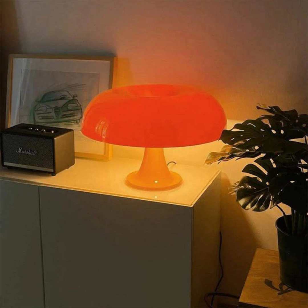 Sylviq - Lampada da Tavolo Minimalista a Forma di Fungo