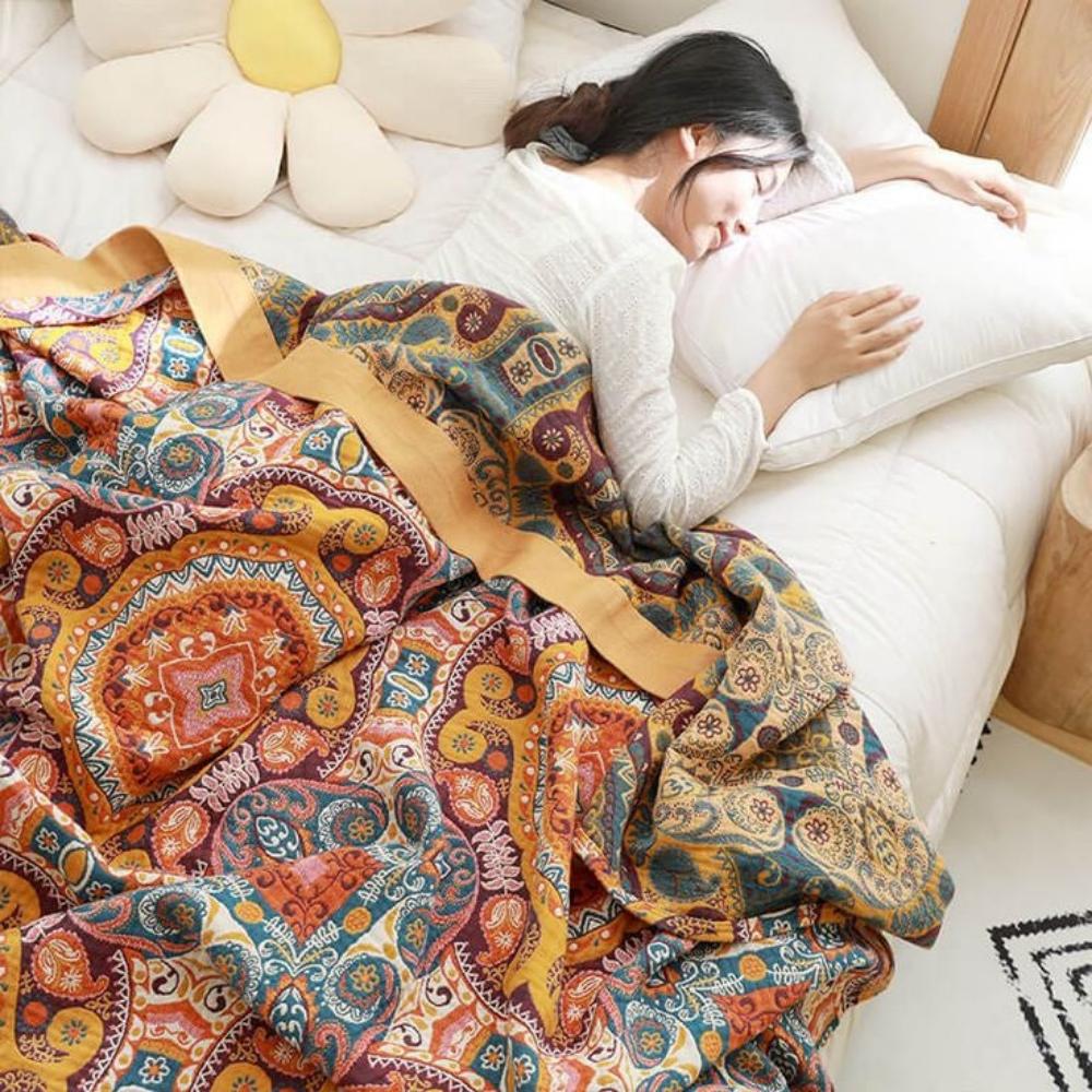 Coperta Reversibile Boho Alba