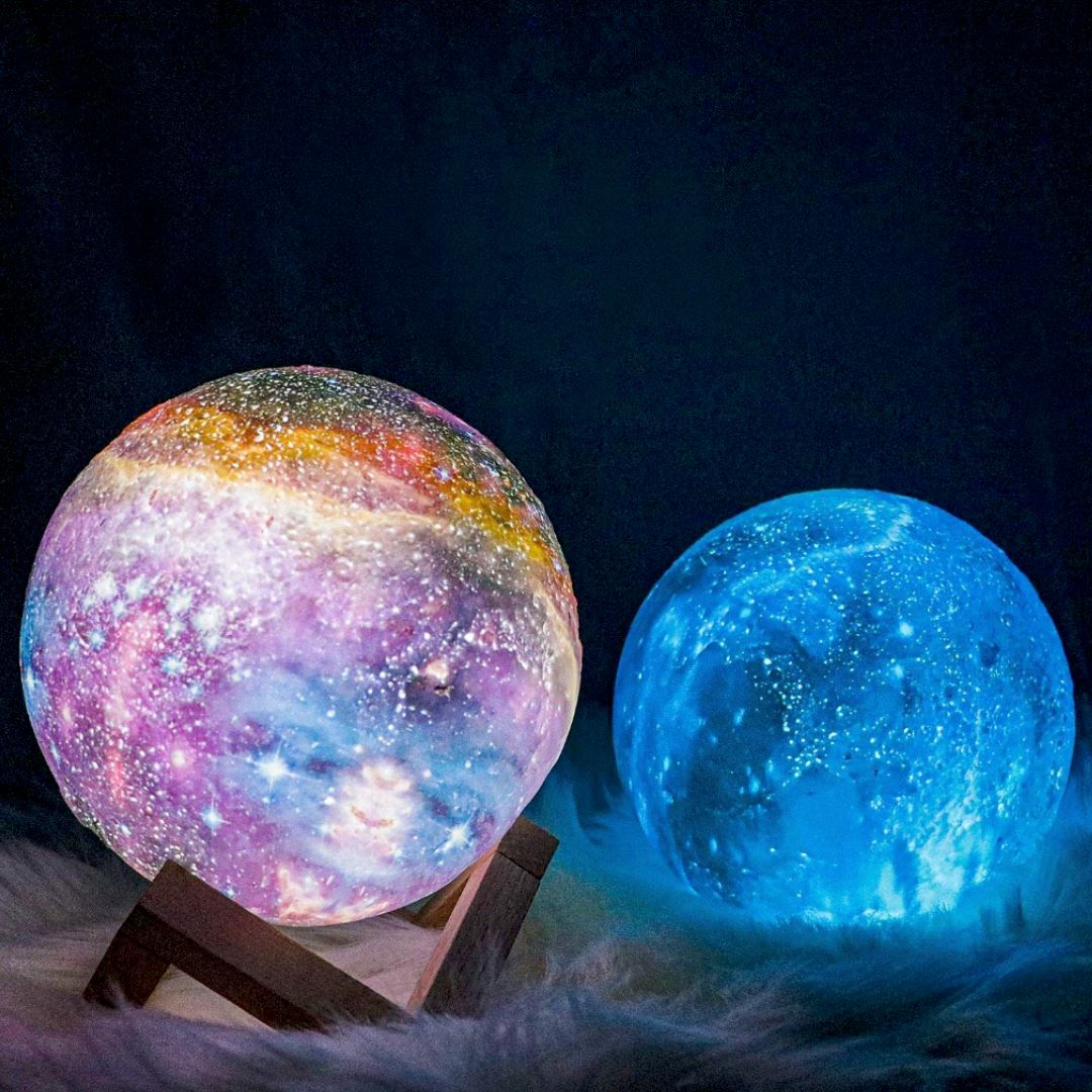 Lampada Lunare Senza Fili Atmosfera Spaziale