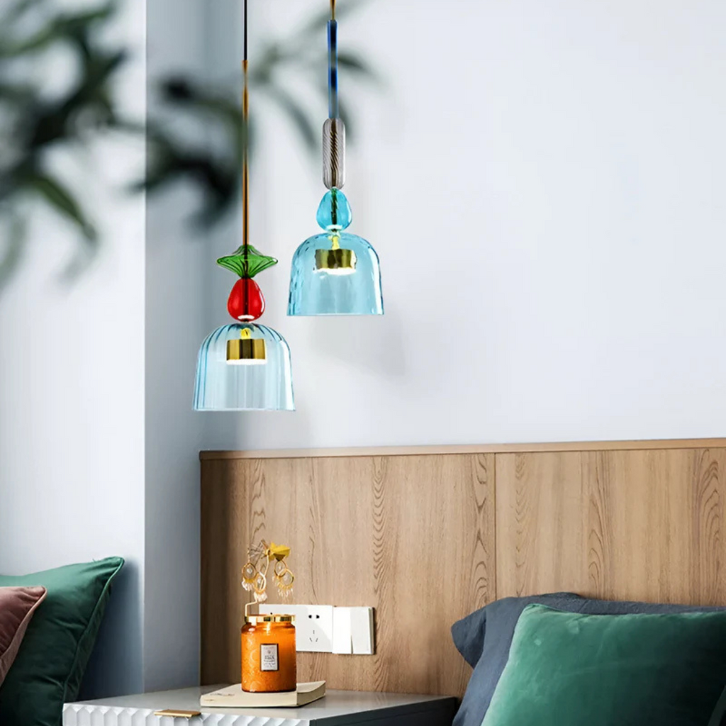 Celeste - Lampada a Sospensione Colorata