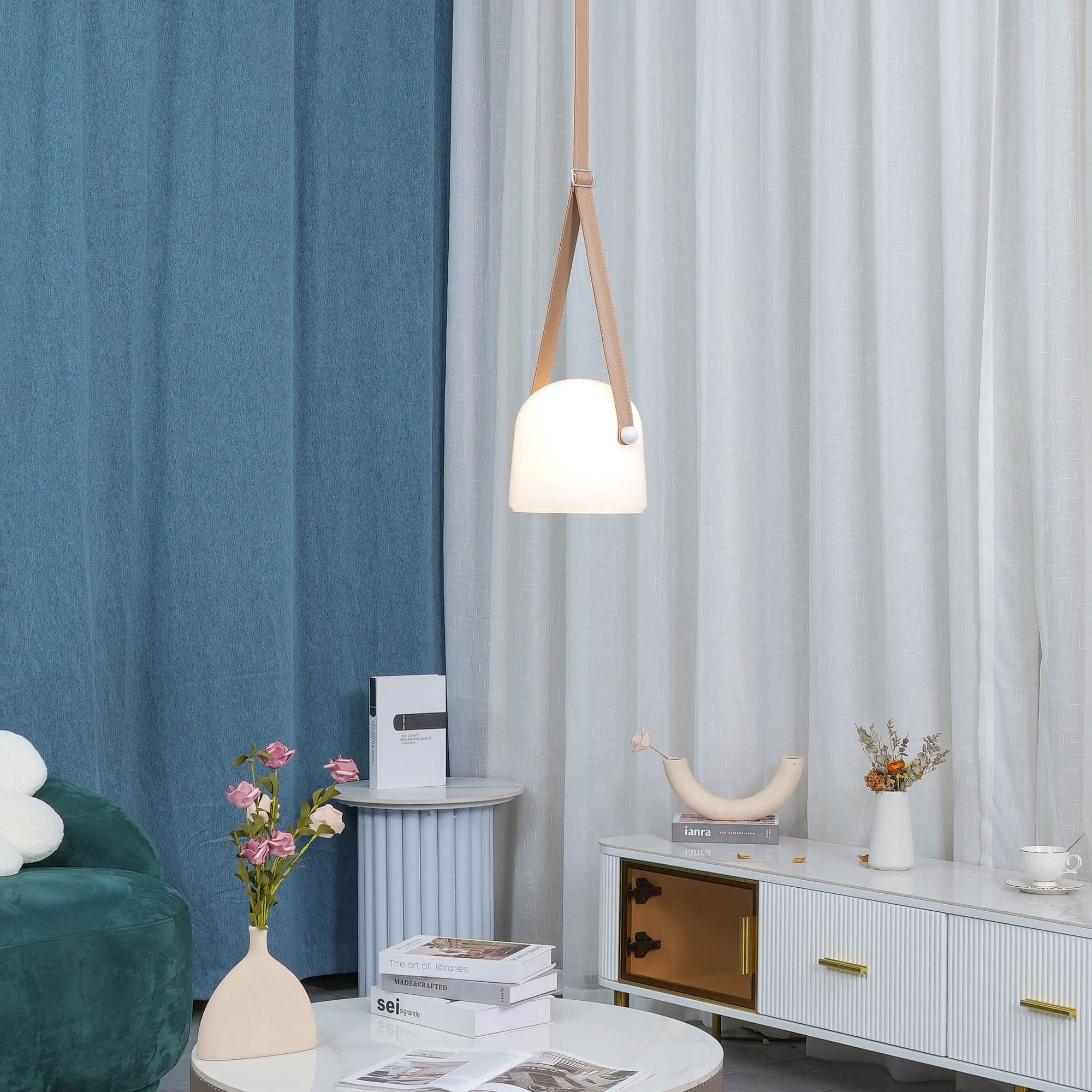 Lampada a Sospensione LED Mona Minimalista – Design Moderno in Vetro
