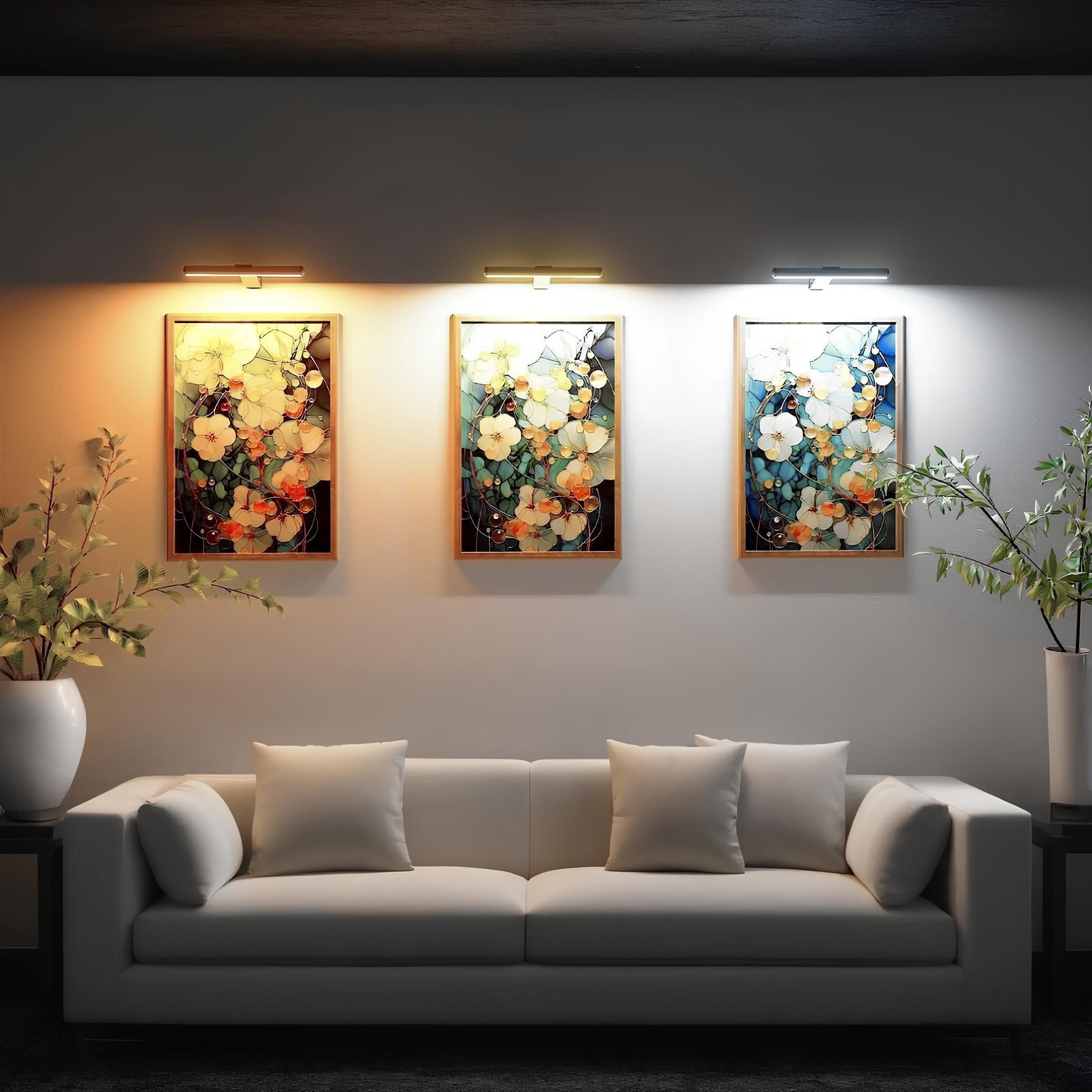 Lovira | Luce LED Ricaricabile per Opere d'Arte da Parete con Telecomando