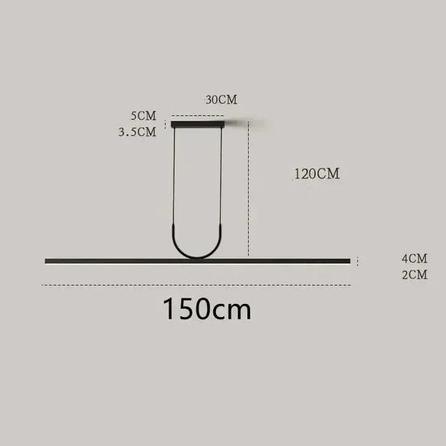 Monique Linear Pendant
