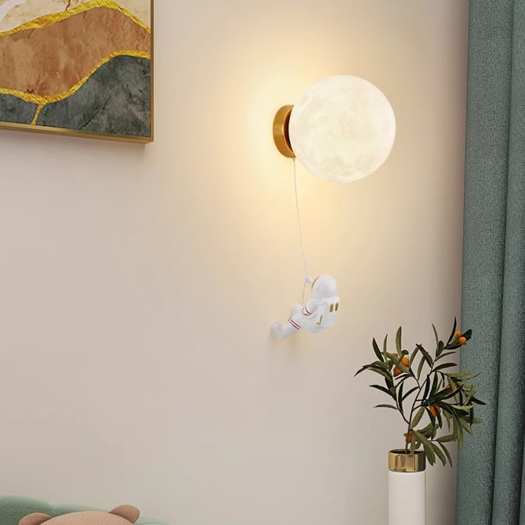 Lampada da parete Astronauta Creativo