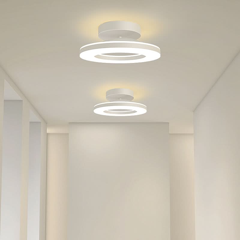 ZAYNO Lampada da Soffitto LED Nera – Moderno Montaggio a Scomparsa