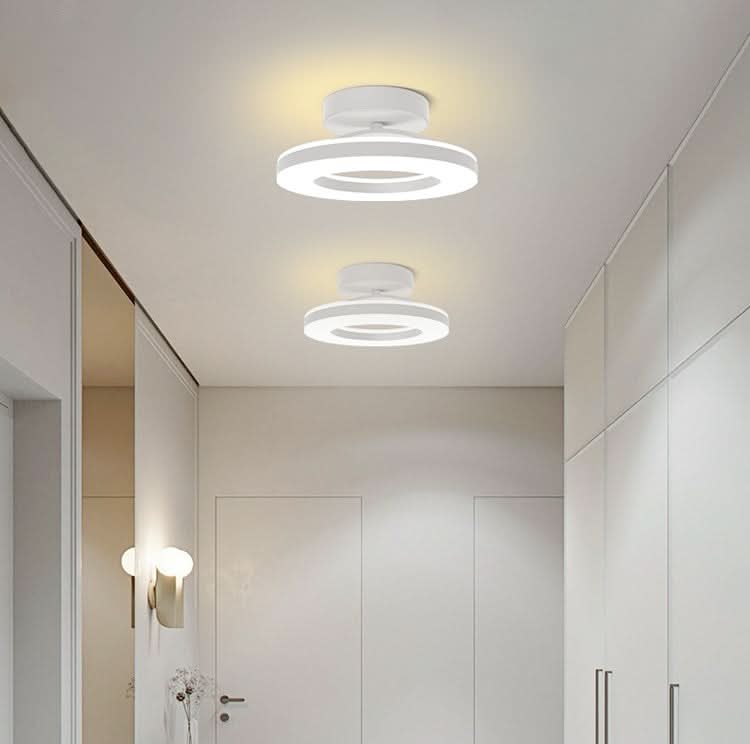 ZAYNO Lampada da Soffitto LED Nera – Moderno Montaggio a Scomparsa