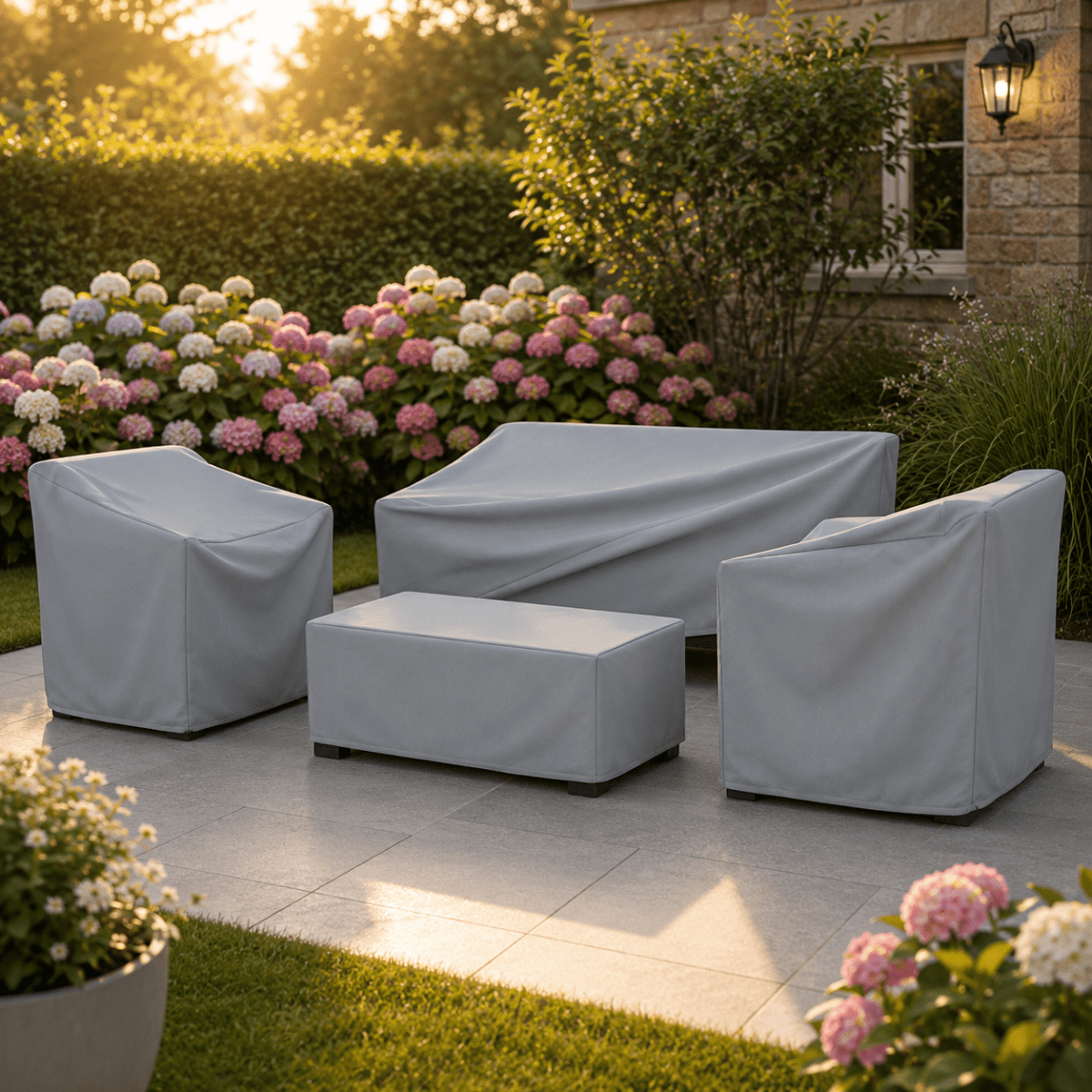 PATIOSHIELD – Copertura antipolvere per mobili da giardino e terrazzo