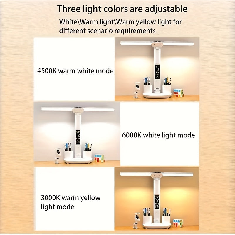 Lampada da Scrivania LED Regolabile - Per Illuminazione Perfetta e Comfort