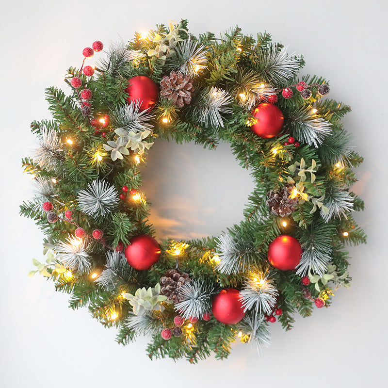 Decorazione a sospensione con corona di Natale 30CM & 40CM