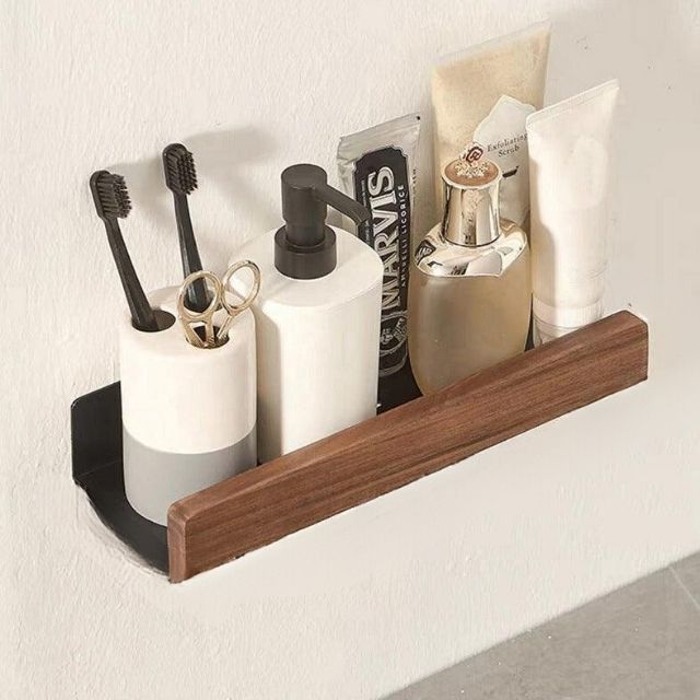 Mensola da Bagno a Muro Senza Foratura