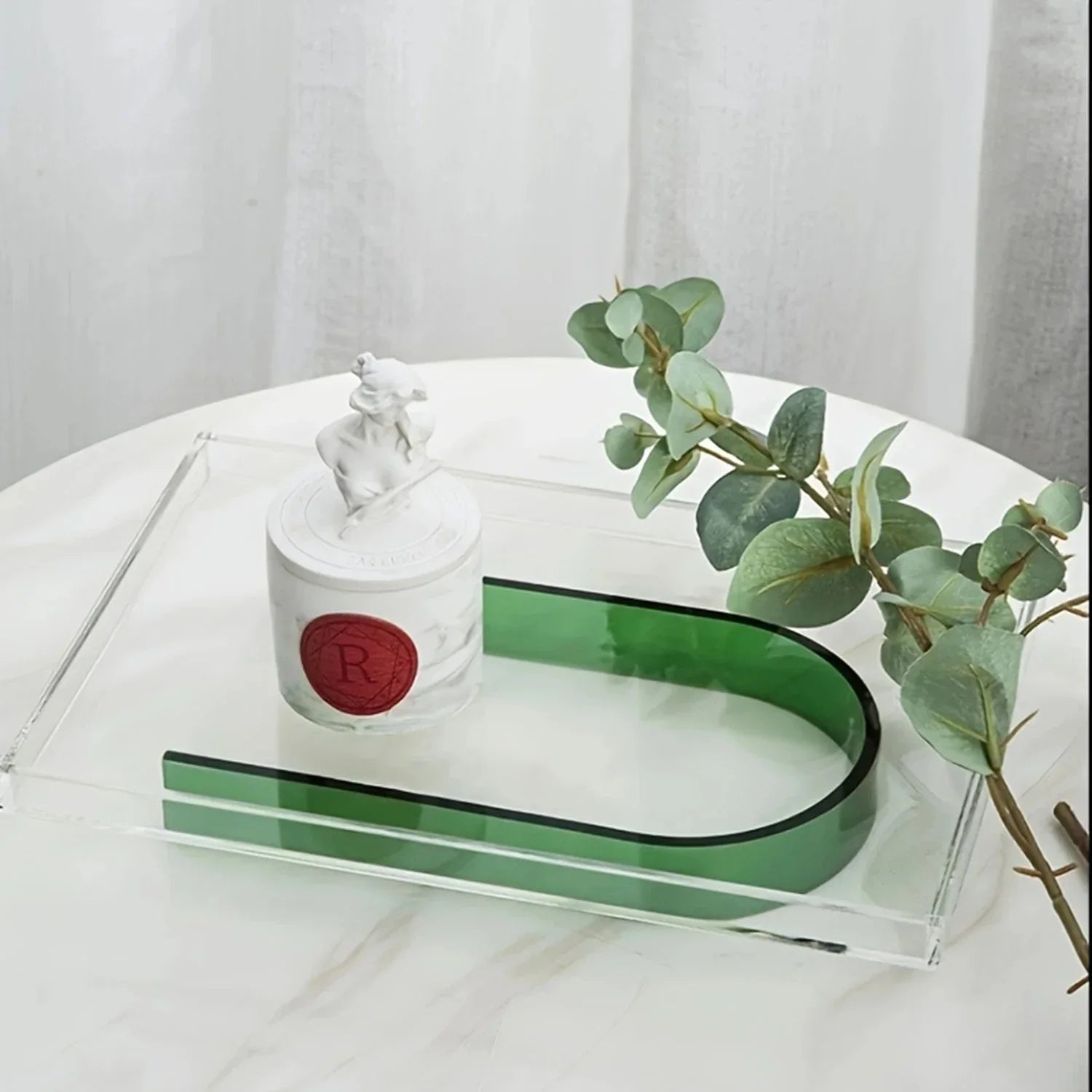 Vassoio Decorativo Amalfi a Doppio Strato