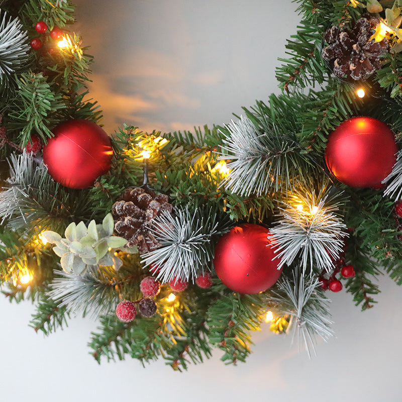 Decorazione a sospensione con corona di Natale 30CM & 40CM