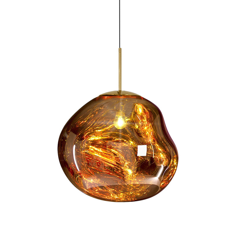 Lampada da soffitto in vetro moderno - LunaLux
