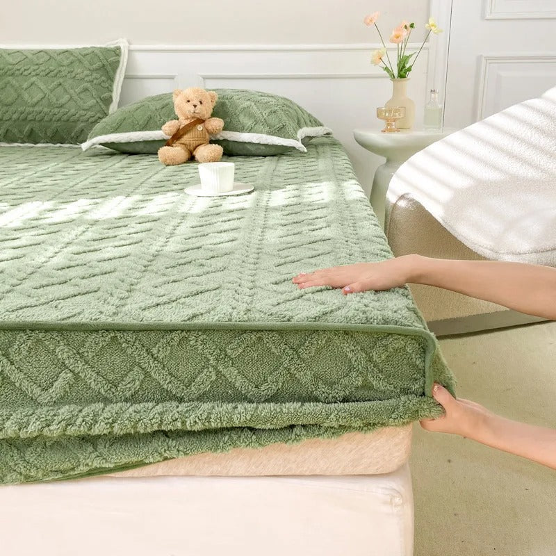 SoftSleep™ - Set di biancheria da letto in velluto di lusso