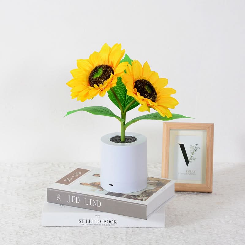 Lampada da Tavolo LED Girasole Luccicante