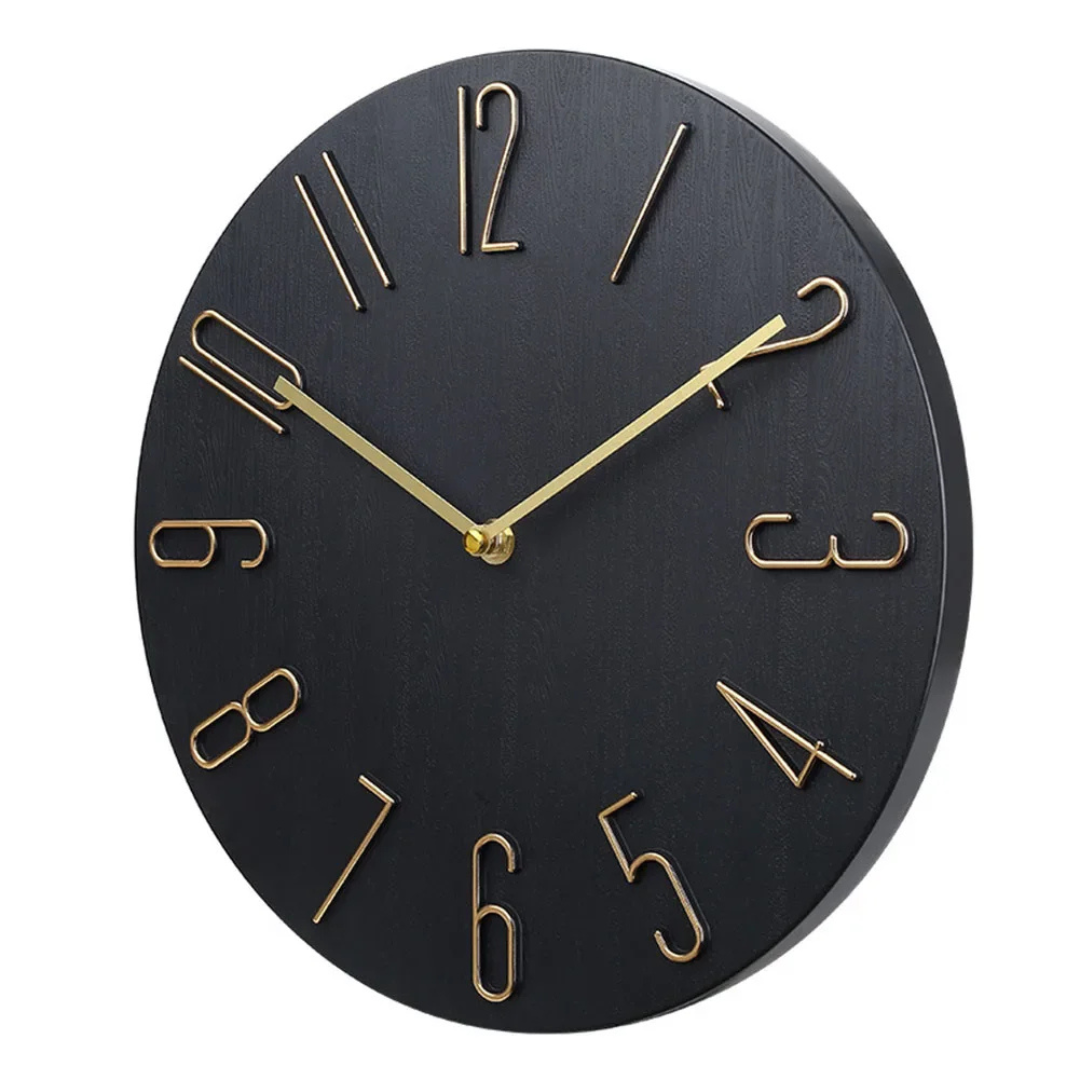 Orologio da Parete Moderno con Accento Colorato