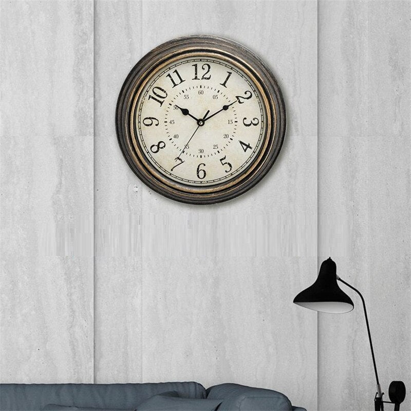 TimeWoods – Orologio da parete vintage in legno