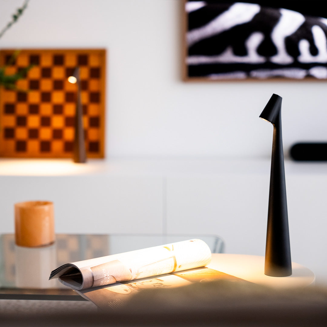 Lampada da tavolo LED senza fili – dimmerabile e ricaricabile